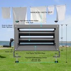 Upgraded Clothes Wringer  Hand Crank Laundry Wringer Washer Removes 95  Water   