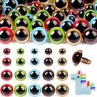 160pcs 10-18mm Plastic Safety Eyes For Teddy Bear Doll Toy Animal Craft Diy Kit