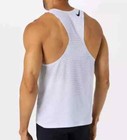 Men s Nike Aeroswift Dri-fit Adv Running Singlet Purple Shirt Fn4231-085 Size Xs