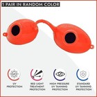 Super Sunnies Uv Eye Protection  Fda Compliant Individual Tanning Bed Goggles   