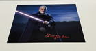 Christopher Lee Star Wars Count Dooku Signed Autographed 8x10 Photo With Coa