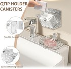 Queleay Bathroom Accessories Set 6-piece  Toothbrush Holder  Soap Dispenser     
