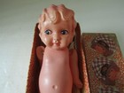 Vintage Celluloid Kewpie Style Doll Original Box Made Japan Trico