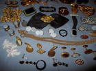 Large Lot  Victorian  Antique  Older Vintage  Repair   Part  Jewelry Items