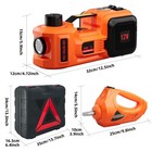 5 Ton 12v Hydraulic Car Floor Jack Kit Electric Car Jack W tire Inflator Pump