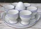 Tiffany   Co Vintage Rare Collectible Egg Cup Set -made In West Germany