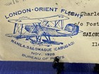 1928 Philippines Braf Goodwill Flight Manila To Salomagne 