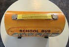 Vintage 1961 Walt Disney School Bus Lunch Box Aladdin Industries Dome Metal