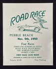 1st-7th Pebble Beach 1950-56 Road Race Concours Blackhawk Poster Set Scca 16x20