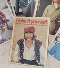 Very Vintage 1970 s Make It Yourself Lot Of 10  random Issues   Hardcover Books 