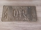 1991 Illinois Il License Plate 970 Vk Farm