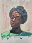 Forte Original Painting Shirley Chisholm 1st African American Woman Us Congress