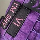 Custom Patch Featuring Your Name  Personalized Text  Or Number  With Stripes   