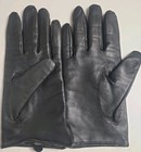 Official Anne Taylor Loft Women s Black Genuine Leather Gloves Size Large