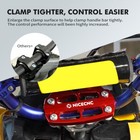 Nicecnc Handlebar Clamp Mount W  Key Guard For Yamaha Raptor 700 700r 2006-2023