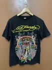 Vintage Ed Hardy By Christian Audiger Rare 90 s Unisex Tshirt Size S-5xl Kh6057
