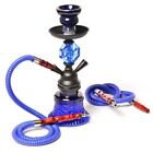 Hookah Set 2 Hose Smoking Nargila Glass Water Pipe   100pcs Mouth Tip