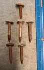 6 Copper And Steel International Creosoting Date Nails 1926-1936