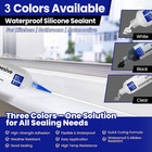 Silicone Sealant Rtv 100  Silicone Waterproof Sealant     All-purpose Caulk For Ca