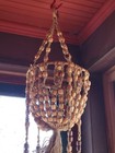 Vintage Macrame 60  Plant Hanger  1 Or 2 Plants