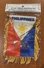 Philippines 4 X 6    Mini Banner Flag Car Window Mirror Hanging W Suction New