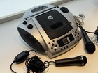 The Singing Machine Smg-151 Cd g Karaoke System W  2 Microphones   4karaoke Cds