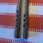Vintage Wood Hand Carved Dvojnice Balkan Twin Double Flute
