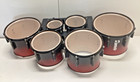 Dynasty Marching Band Tenors Sextet 6 Tom Drums 6 8 10 12 13 14