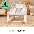 Baby Bouncer Seat 3-in-1 Vibrating Rocker 0-30 Months 40 Lbs Ingenuity Keep Cozy
