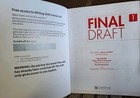 Lot 2 Cambridge Final Draft 1   4 With Digital Pack  Not Scratched
