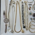 1lb Vintage And Modern Junk Drawer Jewelry Rings  bracelets  Necklaces earrings