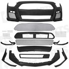 Upgrade Front Bumper Kit Facelift Gt500 Shebly Style For 2015-2017 Ford Mustang
