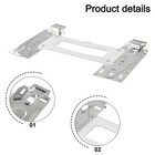 Indoor Unit Wall Mount Bracket For Split Ac Adjustable And Retractable Design