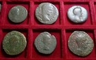 Lot X6 Large Roman    Bronze Coins 