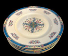 Black Knight Bavaria Hohenberg Tangiers Pattern Dinner Plates Set Of 5 Rare