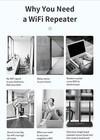 Wifi Range Internet Extender 1200mbps 5g Wireless Repeater Signal Booster Router