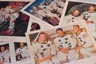Vintage Nasa Mission Mixed Lot Of 6 -apollo Astronauts- 14 x11 