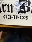 Very Rare Lostprophets Burn Burn Autographed Poster Signed By All Band Members 