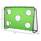 Soocer Goal Target Goal Indoor Backyard With All Weather Polyester Net Best Gift