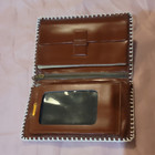 Vintage 1950s Us Zone Germany Leather Map Travel Wallet Bitburg Air Base Era