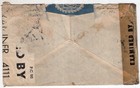 Peru  1941  Air Mail  Double Censored Cover  Re-sent Within Uk  Very Nice 