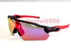 Oakley Radar Ev Patn Sunglasses Black   Red Frame Red Prizm Lenses Oo9208
