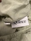 Quince 100  Linen Queen Fitted Sheet Pale Green