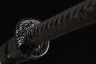 All Black Blade T1095 Katana  Japanese Samurai Functional Sword Razor Sharp