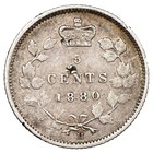 Canada - 5 Cents 1880 - Silver - Victoria - Km 2 - Canadian Coin