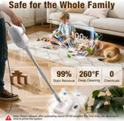 Steam Mop  13-in-1 Powerful Handheld Cleaner With 13 Accessories  White