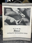 Vintage Snap On Automatic Transmission Tools And Display