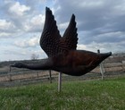 Rare   Antique American Folk Art Copper Goose Weathervane 3d Full Body 1890-1920