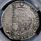 Silver 1640-41 Great Britain Shilling Charles I Star Mm   Pcgs Vf25