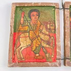 Large Two-panel Painted Icon Ethiopia